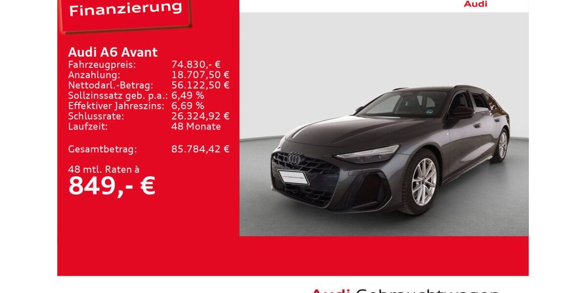 Audi A6 9.537 km 74.830 &euro; Ulm 89073