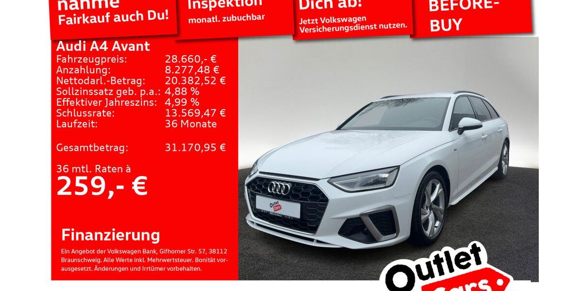 Audi A4 82.715 km 28.660 &euro; Senden 89250